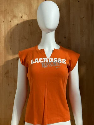 NIKE LACROSSE ROCKS THE CRADLE Graphic Print GIRLS T-Shirt Tee Shirt M MD Medium - Image 1 of 4
