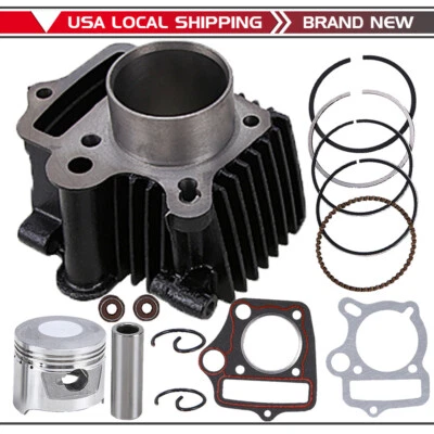 Top End Rebuild Kit Cylinder Head Piston For Honda CT70 CRF70 ATC70 XR70 TRX70 - Изображение 1 из 4