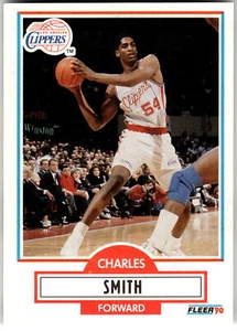 1990-91 Fleer #89 Charles Smith - Picture 1 of 2