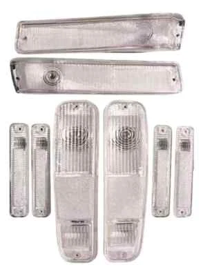 FORD Truck TRANSPARENT 8pcs Tail Lights & Markers F100 F150 F250 78 79 1978 1979 - Image 1 of 4