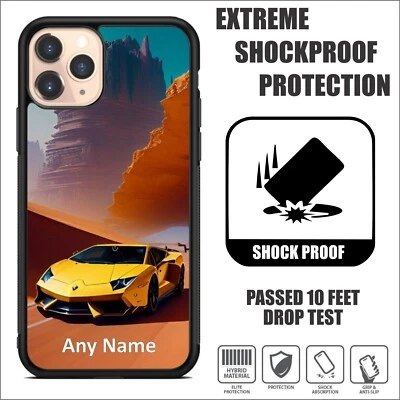 Funda Personalizada Teléfono Antigolpes Cubierta para iPhone Galaxy Huawei Honor Moto #70 Foto 1 de 2