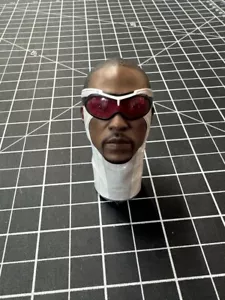 1/6 Figure Head Sculpt for Hot Toys TMS040 Falcon Winter Soldier Captain America - Picture 1 of 1