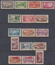 Libanon Lebanon 1926 ** Mi.79/94 Flüchtlingshilfe Refugees Relief