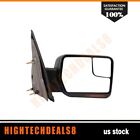 Passenger Side Mirror For 04-14 Ford F150 Black Power Heated Signal Puddle Light