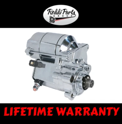 New Starter for Harley Davidson Sportster Roadster Buell CHROME 1.4KW SHD0004-C - Image 1 of 4