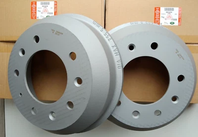LAND ROVER DEFENDER 90, Genuine OEM Rear Brake Drums, 10 Inch SWB, 1983  2006 - Image 1 of 3