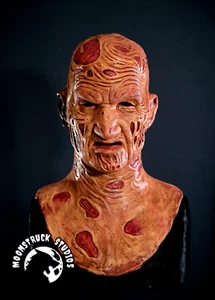 Freddy Krueger PART 1 mask Horror mens Costume not darkride - Picture 1 of 4