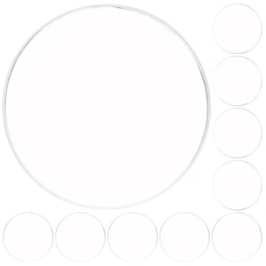 10 Pezzi Accessori Specchio Orologio Resistente all'usura Ricambio Riparazione - Foto 1 di 12