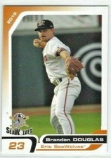 2012 Erie SeaWolves (Double A-Detroit Tigers) Brandon Douglas