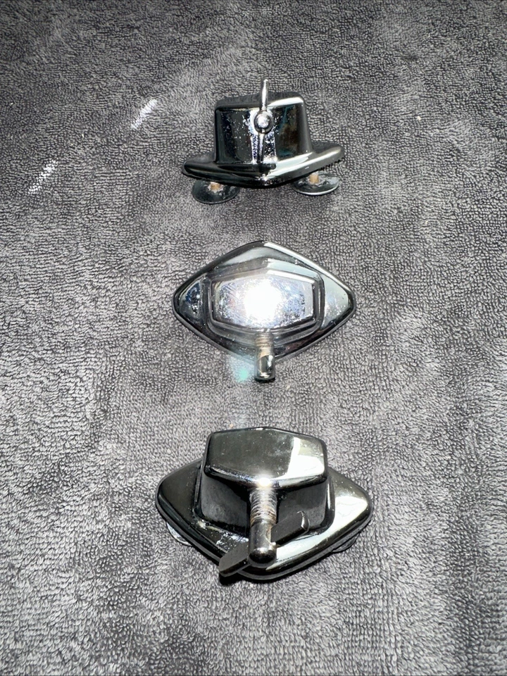 (3) 复古珍珠六角式低音鼓 Tom Rack 安装支架支架 20 世纪 60 年代/70 年代 — 第 1/4 张图片