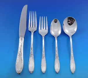 Virginian by Oneida Sterling Silver Flatware Set for 8 Service 44 pieces - Picture 1 of 10