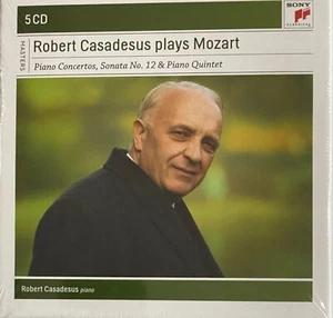 MOZART - Robert Casadesus Plays Mozart 5 x CD BRAND NEW! Sony - Bild 1 von 2