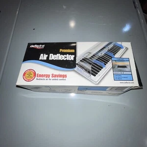 Heat And Air Deflector Frost King Vent To Magnetic Adjustable Plastic Floor - Picture 1 of 6