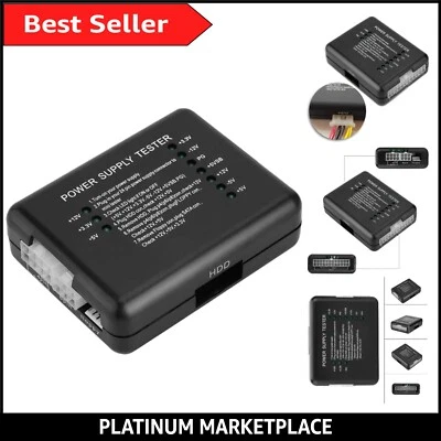 Multi-Connector Netzteil Tester mit grünen LEDs für Computer Diagnose - Bild 1 von 4