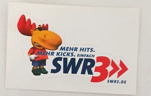 Aufkleber SWR 3 - Schwarzwald-Elch SWR3. #1 - Bild 1 von 1