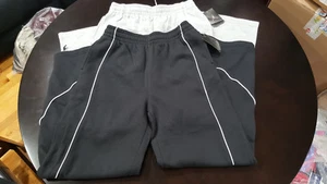 NIKE AIR JORDAN ATHLETIC SWEATPANTS YOUTH BLACK/GREY NWT - Picture 1 of 23