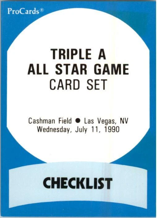 B3141- 1990 ProCards Minor League BB Cards Group10 -You Pick- 15+ FREE US SHIP - Image 1 of 1