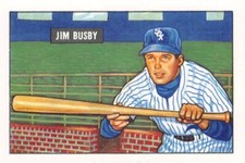  1986 Card Collectors Company '51 Bowman Reprints #302 Jim Busby	p2s-26504