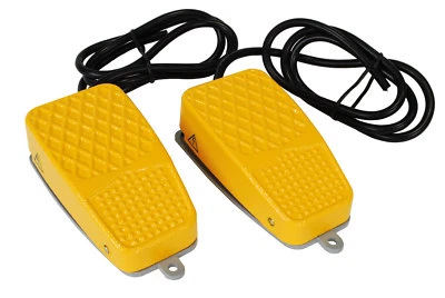 2 pcs TEMCo Aluminum Foot Switch 10A SPDT NONC Electric Pedal Momentary New LOT