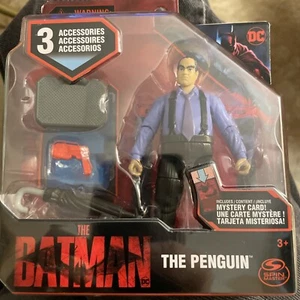 NEU! 2022 Spin Master DC 4" Actionfigur The Batman Movie Pinguin Neu in OVP - Bild 1 von 2