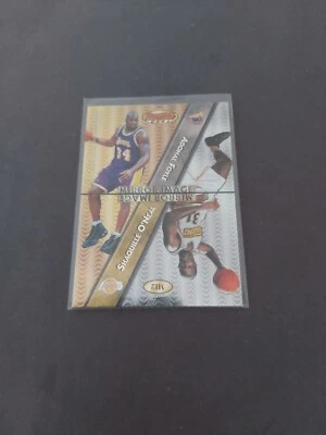 97-98 Bowman's Best Shaquille O'neal / Webber Mirror Image Insert #mi2 Lakers - Image 1 of 2