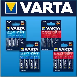 VARTA Batterien Longlife Power MaxTech Mignon Micro AAA R6 AA