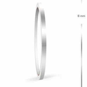 Zierstreifen 8mm 10 Meter Silber Glänzend RAL 9007 Glanz Auto Boot Motorrad WoMo - Bild 1 von 5