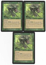 Magic the Gathering MTG Scourge Titanic Bulvox Cards by Wayne England X3
