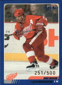 2003-04 (RED WINGS) O-Pee-Chee Blue #257 Brendan Shanahan /500