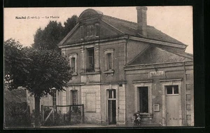 CPA Saché, La Mairie - Picture 1 of 2