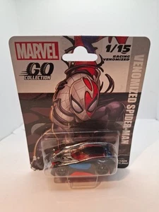 Marvel Go Collection Racing Car Venomized Spider-Man Wave 2 #1/15 - Picture 1 of 6