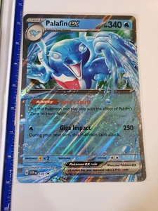 Pokemon Palafin ex 126 Jumbo Cards Holo - Picture 1 of 4