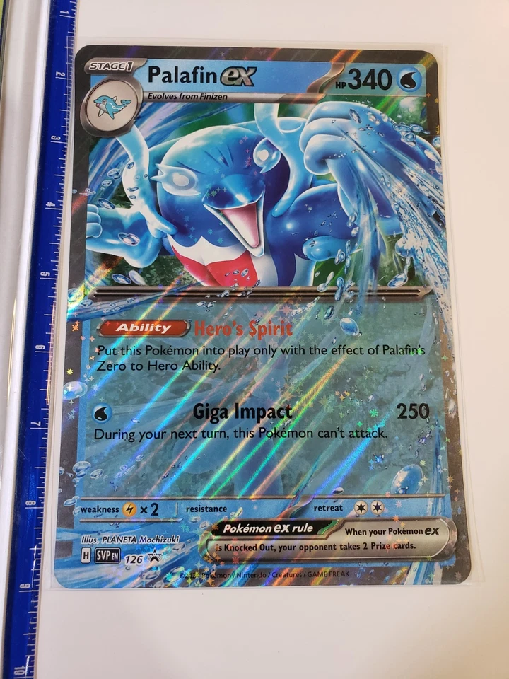 Pokemon Palafin ex 126 Jumbo Cards Holo - Image 1 of 4