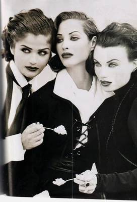 HARPER'S BAZAAR US CHRISTY TURLINGTON ANNA NICOLE KATE MOSS HELENA CHRISTENSEN - Imagem 1 de 4