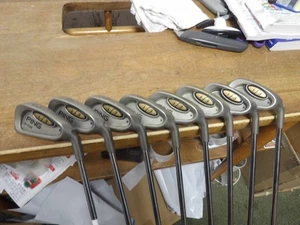 Ping i3 O-Size Blue Dot Irons 3-PW Regular Flex JZ Cushin Steel Very Nice!! - Picture 1 of 5