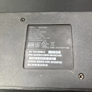 Dell WD19/WD19S/WD19DC/WD19DCS/WD19TBS USB-C Docking Station +AC Adapter - Picture 1 of 5