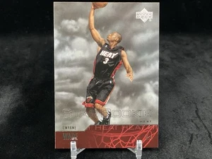 DWAYNE WADE 2003-04 PONTE SUPERIORE BASKET #305 STAR ROOKIE INSERTO / MIAMI HEAT - Foto 1 di 2