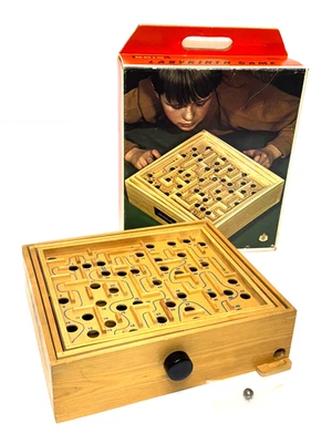 Brio Labyrinth Wooden Board Game Sweden 31804 Vintage 70's EXCELLENT - Image 1 of 4