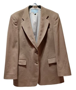 Blazer Pietrafesa Borgosesia Cashmere para mujer 14 cápsula de dinero antiguo camel/bronceado - Imagen 1 de 9