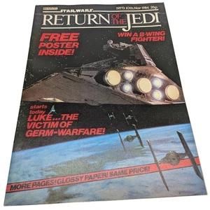 Return of the Jedi No 73 10th November 1984 Star Wars Weekly UK Marvel Comic - Picture 1 of 4