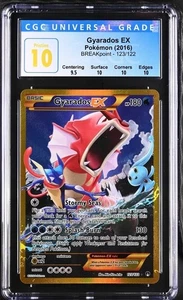Pokemon Gyarados EX 123/122 CGC Pristine 10 XY Breakpoint Secret Rare Full Art - Picture 1 of 4