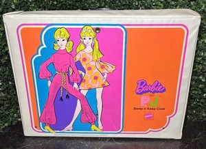 BARBIE and P. J. SLEEP N' KEEP CASE VTG 1970 Mattel 5151 Dolls Acces. Rare Cond. - Picture 1 of 24