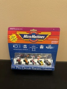 SEALED ON Card MICRO MACHINES #15 PRO CIRCUIT RACERS COLLECTION NRFB - Picture 1 of 2