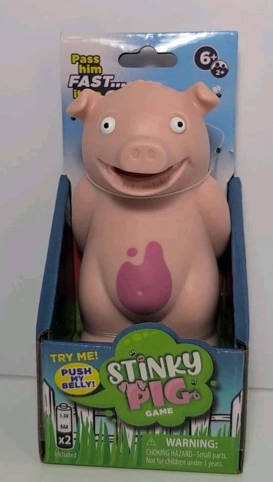 Juego de fiesta Stinky Pig de PlayMonster - ¡Pasa al cerdo antes de que se lance! Foto 1 de 4