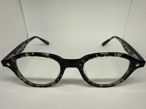 Lunetterie Generale Designer Bon Vivant Schwarz Grau Gestell 48mm Brille - Bild 1 von 3
