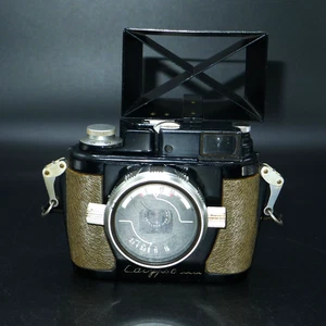 RARA Lente Som Berthiot para cámara submarina Calypso 35 mm c. 1960 con teler de marco. - Imagen 1 de 8