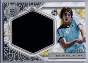 2024 Topps Royalty Tennis ROOKIE JUMBO RELIC Kilian Feldbausch JERSEY 7/50 - Picture 1 of 1
