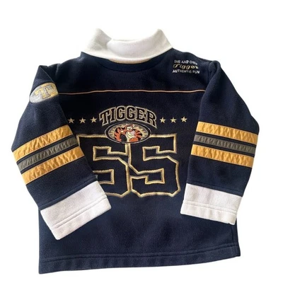 Camisa De Colección Disney Tigger Manga Larga Niños 2T Azul Gráfico Camiseta Foto 1 de 4