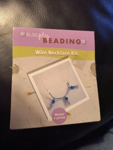 Simply Beading Draht Halskette Set. Macht 2 Stück - Bild 1 von 3