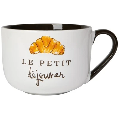 Now Designs Latte Mug, Le Petit Dejeuner (NMG3628D) Foto 1 de 2